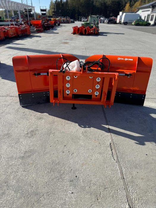 Mocny pług do śniegu do tura tuz strzałka Metal Technik dostawa Gratis