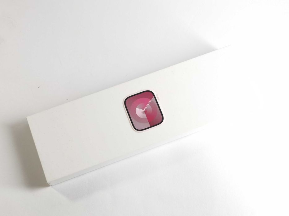 zegarek APPLE WATCH 9 41mm gps light pink komplet 94% Kraków K18.pl