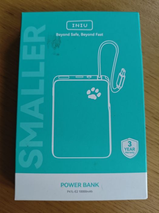 INIU Power Bank, 45 W PD3.0 o mais leve 10000 mAh bateria externa