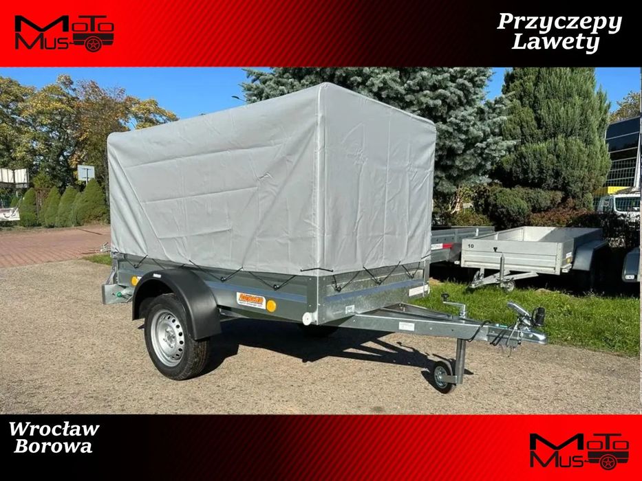 Neptun Przyczepa Neptun N Ptd 202X114x30 Ze Stelażem I Plandeką
