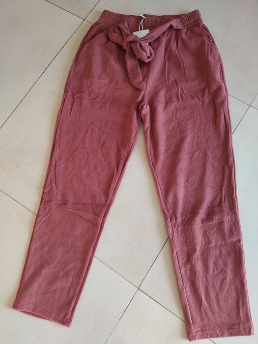 Calças em veludo