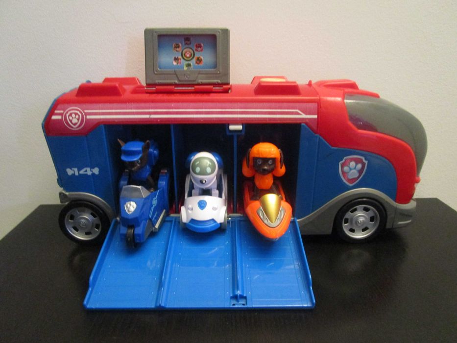 Patrulheiro Mission PAW Original + 3 Carros Patrulha Pata / PAW Patrol