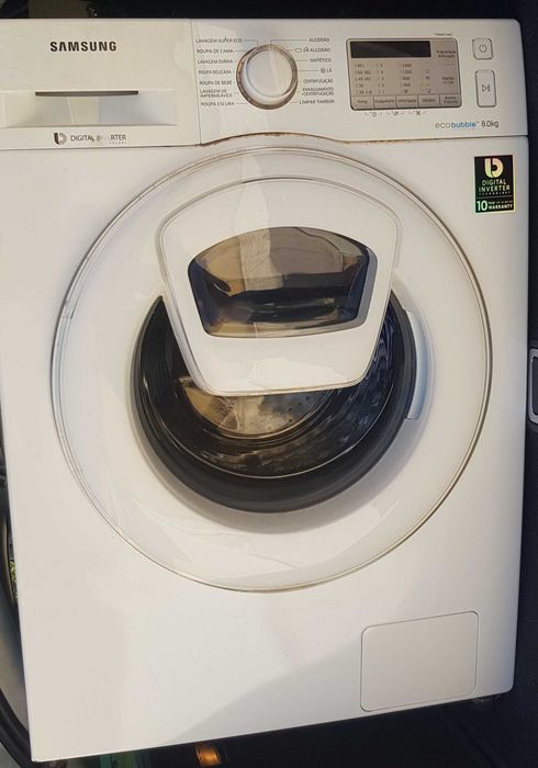 Máquina De Lavar Roupa Samsung Avariada