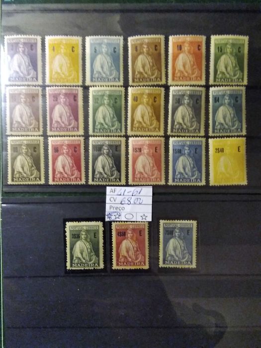 1929 MADEIRA Tipo Ceres MNH **
