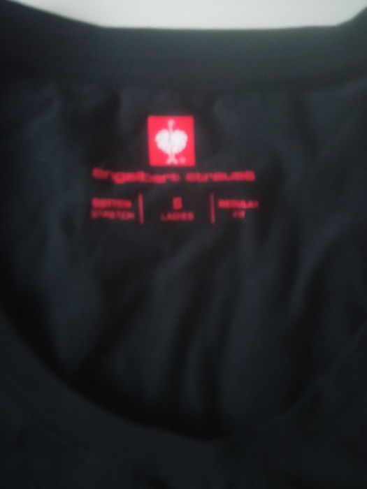 Engelbert Strauss czarna koszulka T-shirt długi rękaw r S