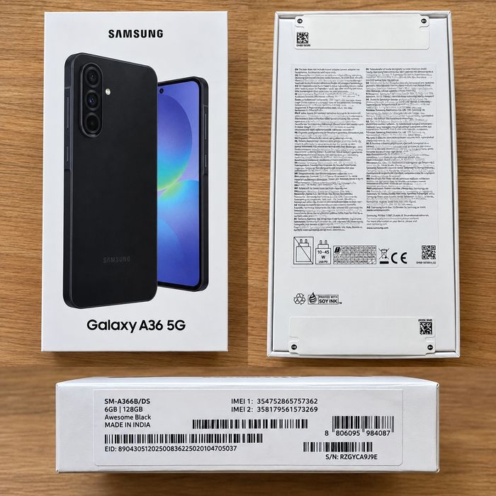 Samsung A36 5g nowy nie otwierany. /możliwość zamiany