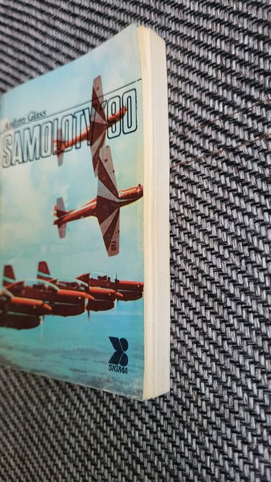 Książka Samoloty '90 Andrzej Glass