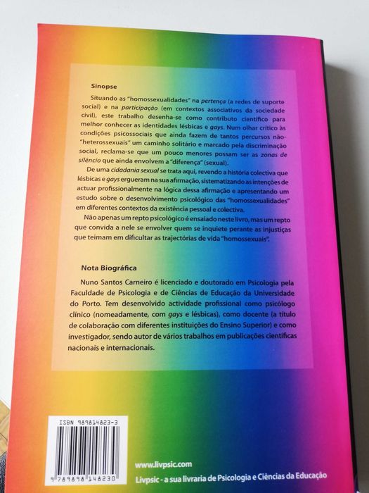 Homossexualidades, Uma psicologia entre Ser, Pertencer e Participar