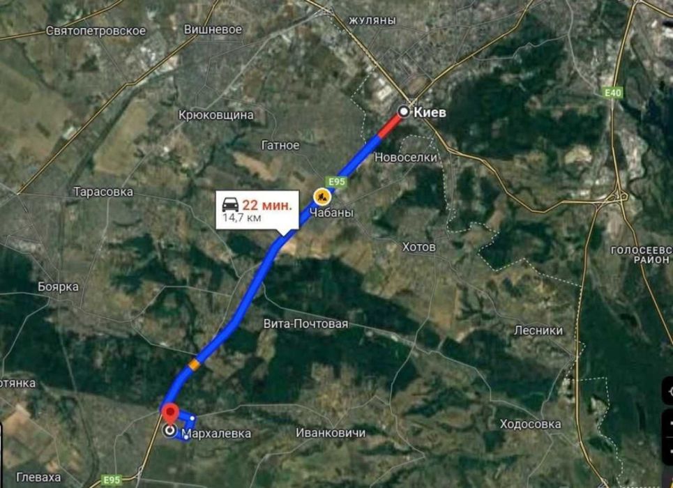 Продаж ділянки 15 сот. Мархалівка Зайців В-Поштова Теремки +