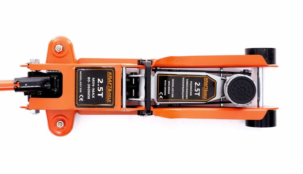 PODNOŚNIK SAMOCHODOWY ŻABA Hydrauliczny Lewarek Niskoprofilowy 2,5T