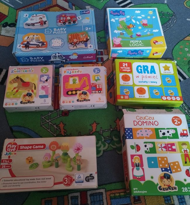 Puzzle układanki 2+