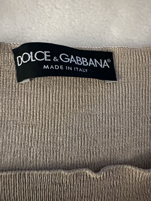 Top Dolce & Gabbana dourado tam G equivalente a XL