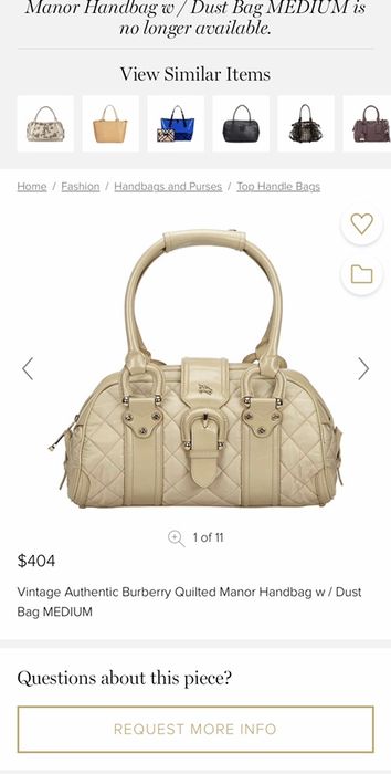 Сумка Burberry (оригинал)