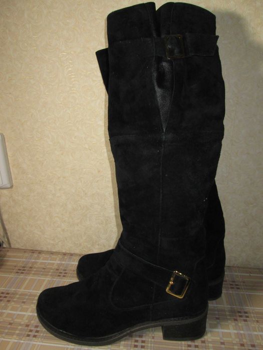 Женские демисезонные замшевые сапоги тмFoot Step, р.41