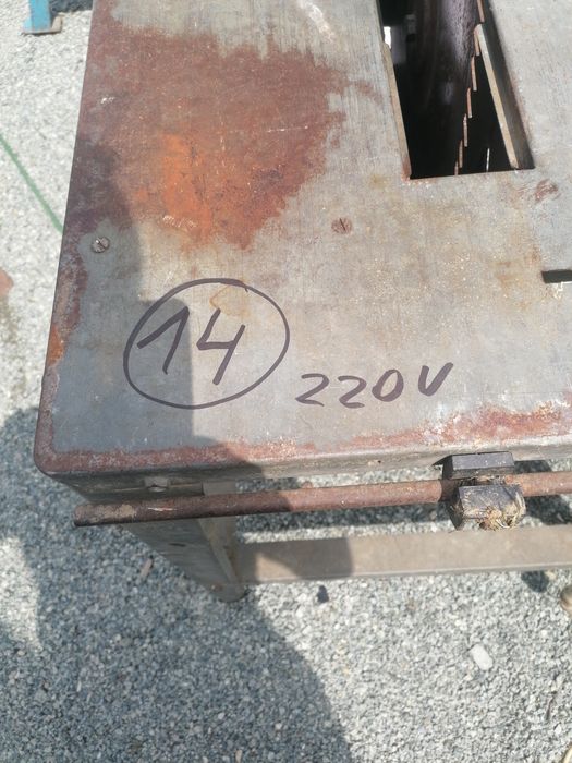 (14)markowa piła stolowa krajzega cyrkularka elektra Beckum 220v