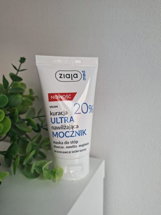 Ziaja maska do stóp mocznik