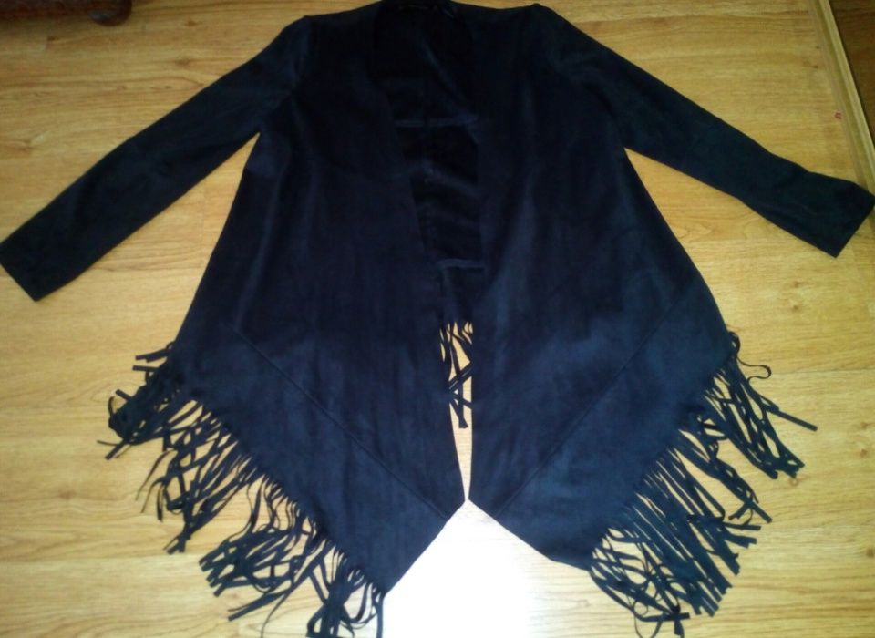 Casaco de pele e de pēssego