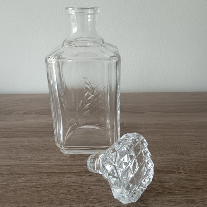 Garrafa cristal para whisky ou outras bebidas