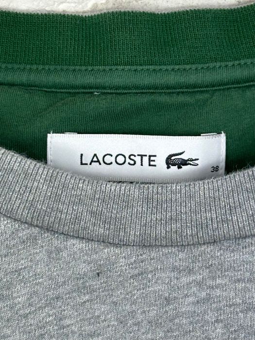 Bluza Lacoste Vintage Print Lightweight Cotton Fleece Sweatshirt