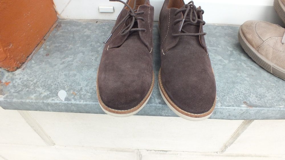 Super półbuty męskie skóra marki CLARKS w roz 44,5(10G)