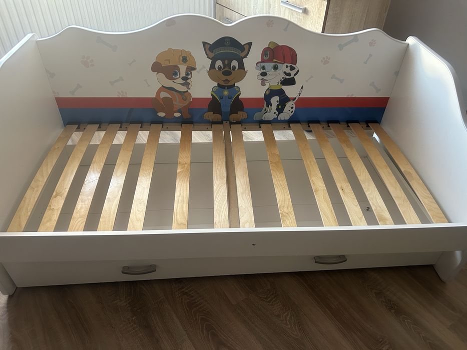 Łózko psi patrol