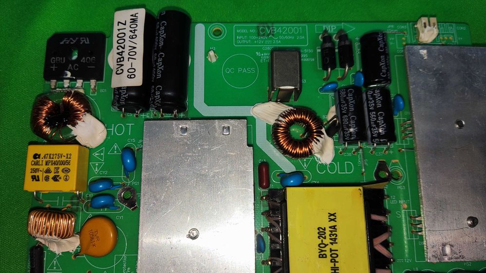 Peças TV LED Blaupunkt /Listo / Hyunday