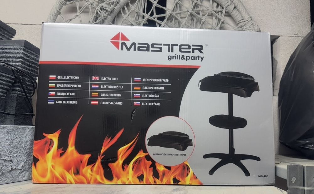 Grill elektryczny - nowy