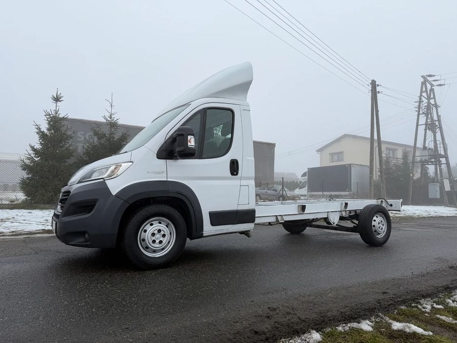 Fiat Ducato Maxi * 2.3 / 150KM *Długa rama do zabudowy * Max Rozstaw osi *  Wersja Maxi - Koła 16 cali * Możliwość zabudowy * Navi * Klima *