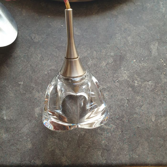 Lampki szklane 2 sztuki