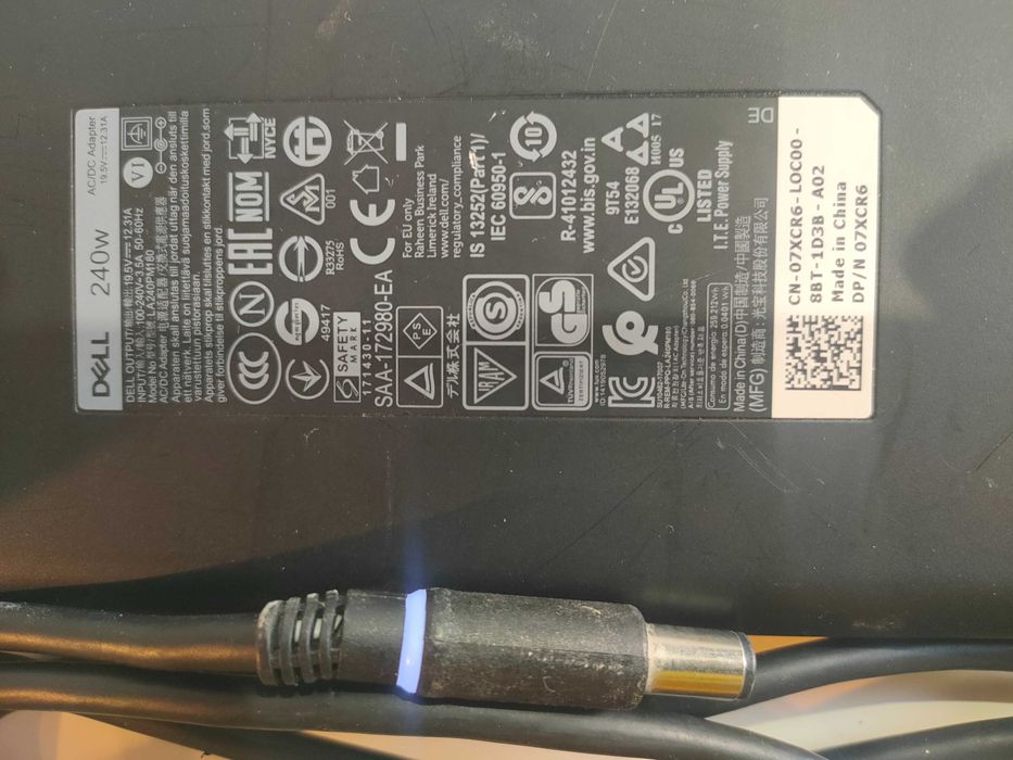 Carregadores Dell, HP e Samsung