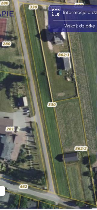 Sprzedam działke 23a