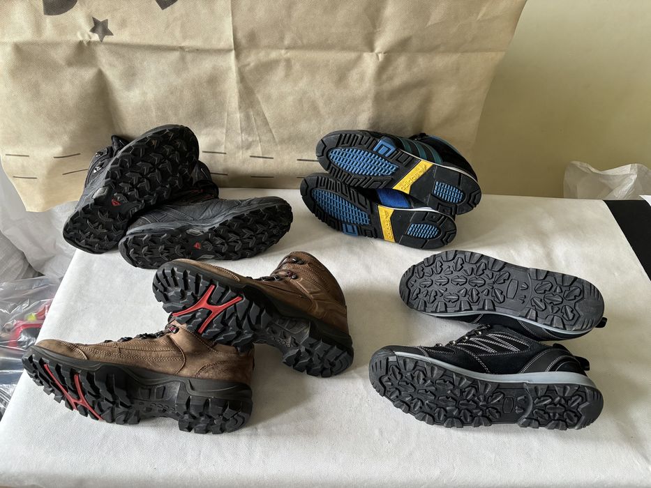 45-46 трекінгові ботінки salomon ecco gore-tex