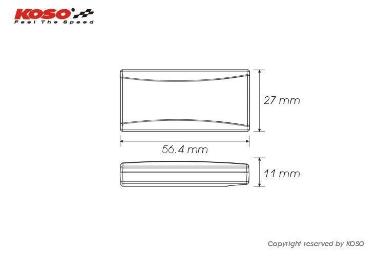 relógio digital koso super slim