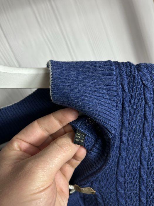 Massimo Dutti Cotton Cashmere шикарна кофта светр з гарним дизайном