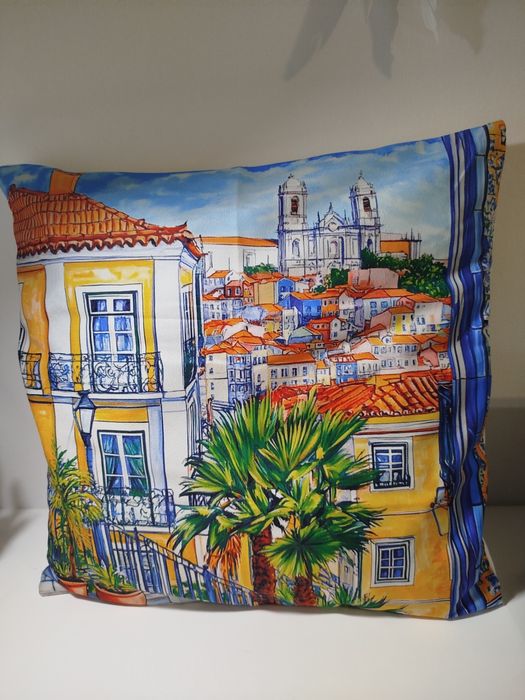 Almofada tema Lisboa