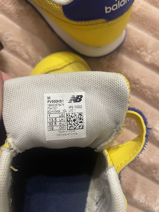 Кросівки New balance, устілка 19,5