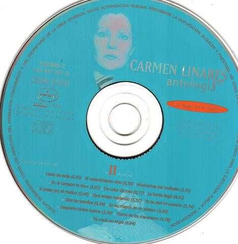 Carmen Linares ‎– Antología (La Mujer En El Cante) - 2 x CD