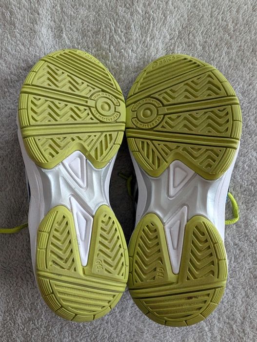 Niebieskie wiązane żelowe buty sportowe Asics 33 Gel Beyond