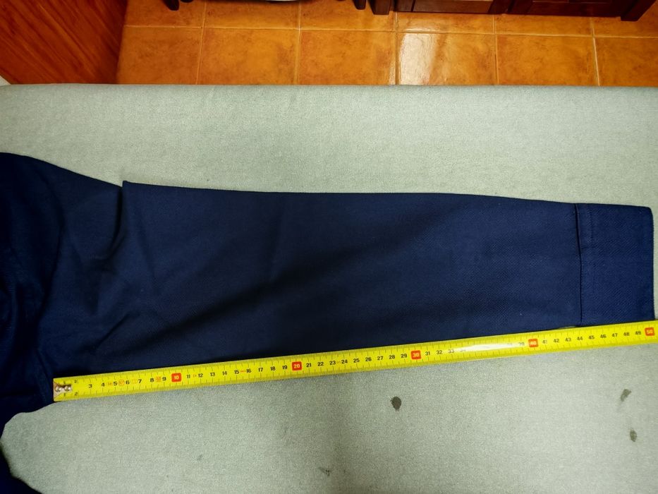 Camisa Zara azul nova sem uso Eur M