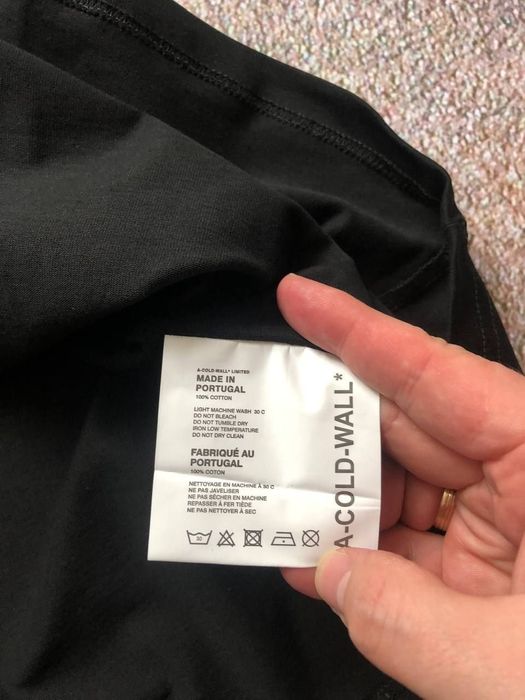 Футболка ACW / A-Cold-Wall T-shirt big logo