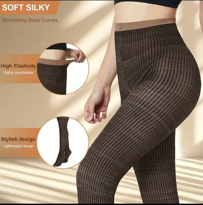 Жіночі смугасті колготки