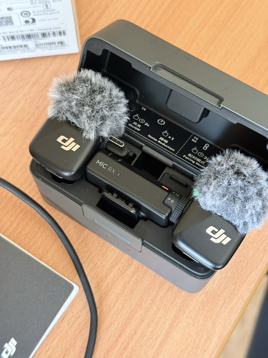 Мікрофони DJI MIC MINI (2TX + 1RX + Charging Case)