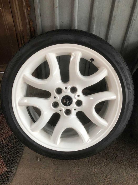 Диски оригінал на R60 Mini R19 5x120 + Pirelli PZero 225/40/19 RunFlat