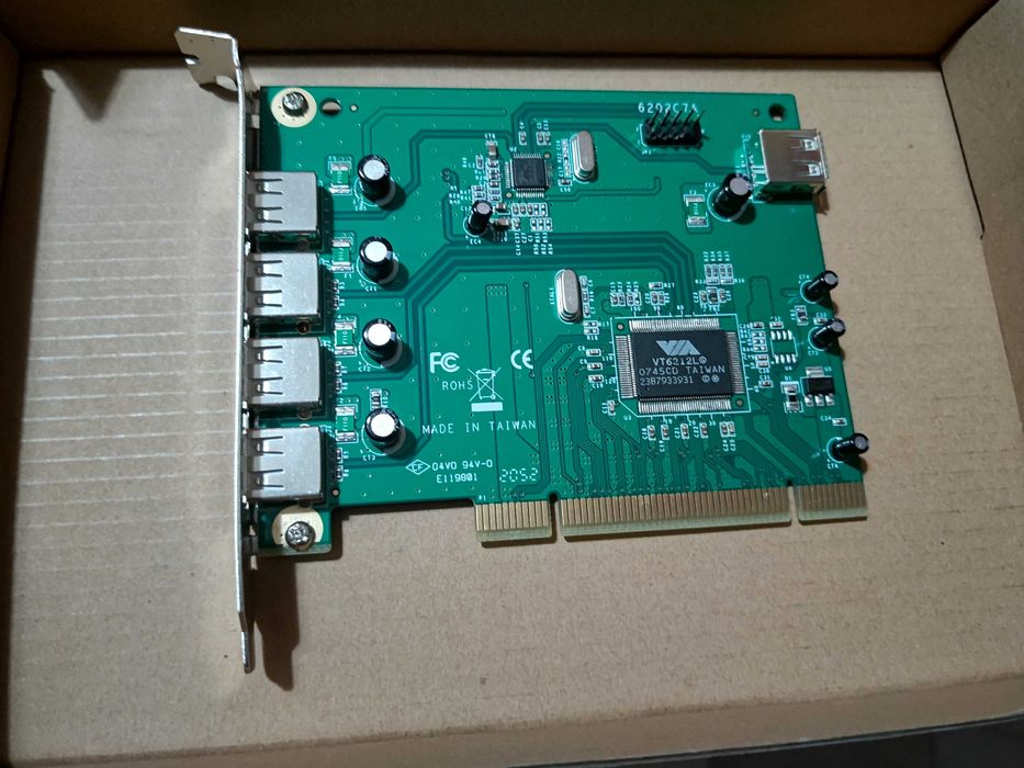 StarTech placa de 7 Portas PCI USB