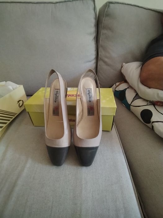 Sapatos Slingback em Pele Olyaltrejo CTT N.º 36,5