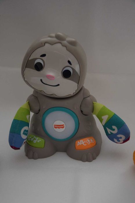 Zestaw 3 interaktywnych linkimals: leniwiec, bóbr, łoś