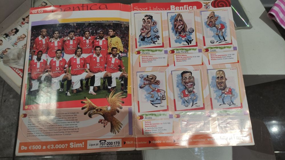 Caderneta de Futebol A Bola