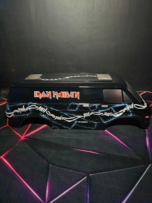 Traxxas TRX4 karoseria 1:10 trial crawler RC VAN Iron Maiden