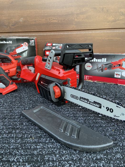 Zestaw elektronarzedzi einhell szlifierka piła wkretarka