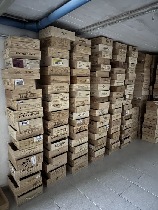 Caixas vinho / madeira